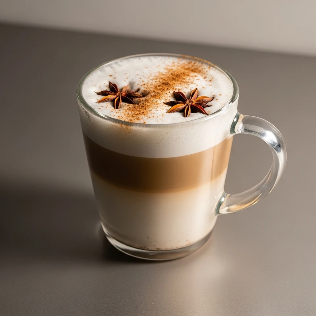 chai latte from mobile coffee cart